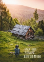 Постер "I havent been"
