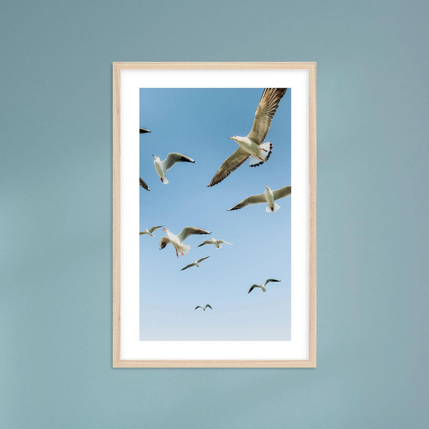 Постер "Larus" Черный, Белый, Дерево A4 [21×30] , A3 [30x40], A2 [40x60]