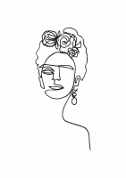 Постер "Frida Kahlo" от Интернет магазина Милота