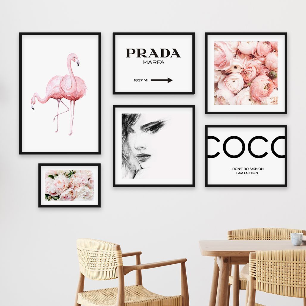 Набор постеров "Prada. Coco"