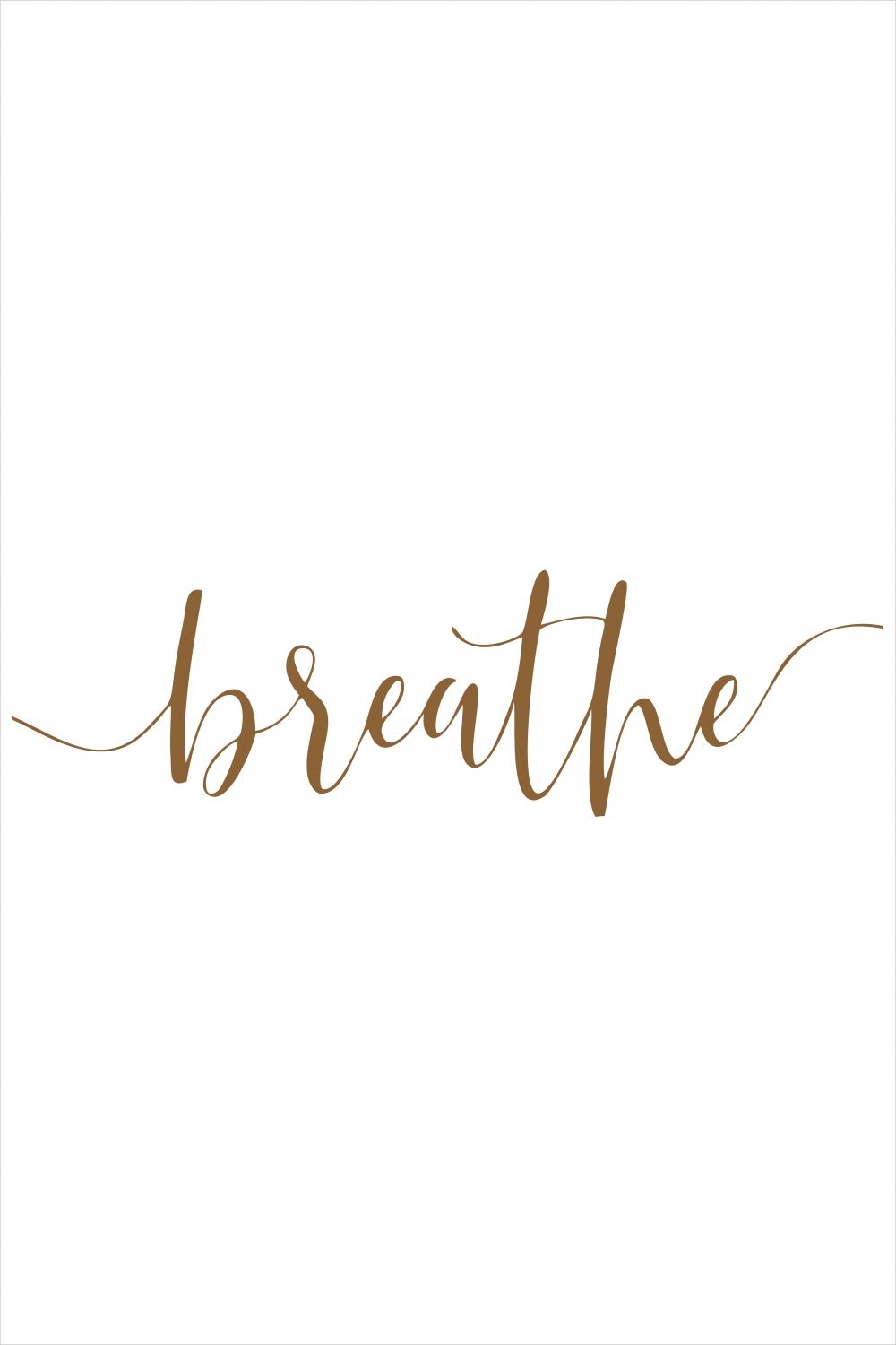 Постер "Breathe"