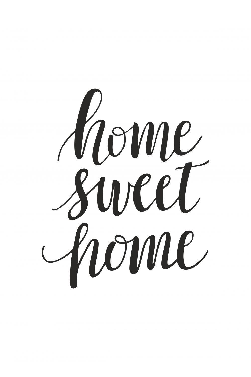 Постер "Sweet Home Poster"