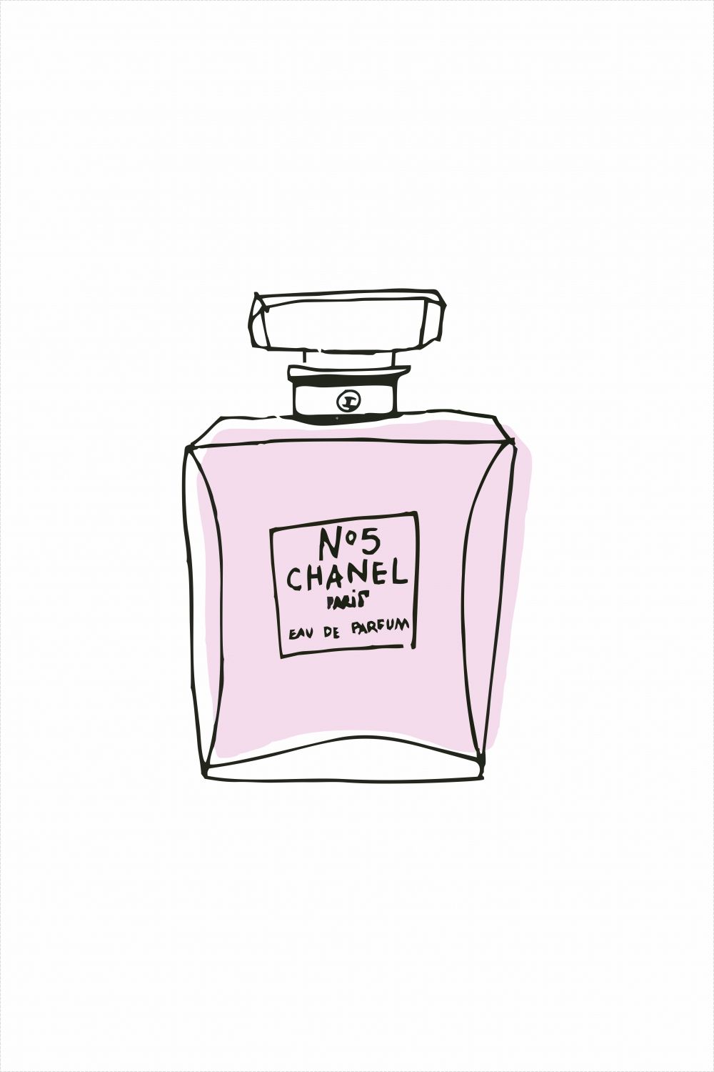 Постер "Баночка Chanel" от Интернет магазина Милота