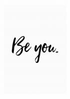 Постер "Be you" 