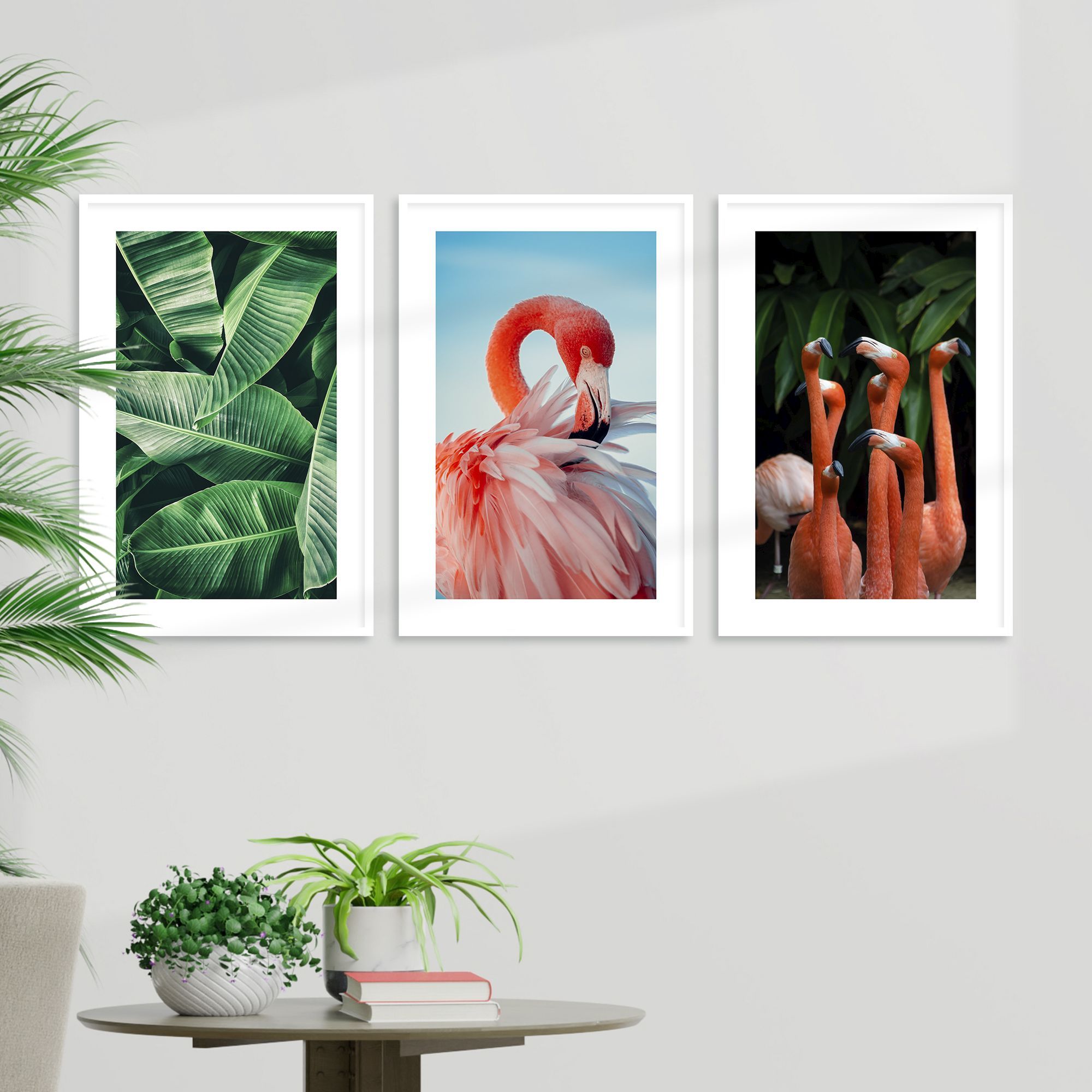 Набор постеров "Be a Flamingo"  