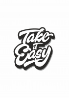 Постер "Take it easy"
