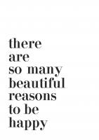 Постер "There are so many reasons"