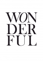 Постер "Wonderful"
