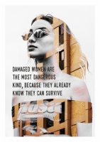 Постер "Most dangerous women"