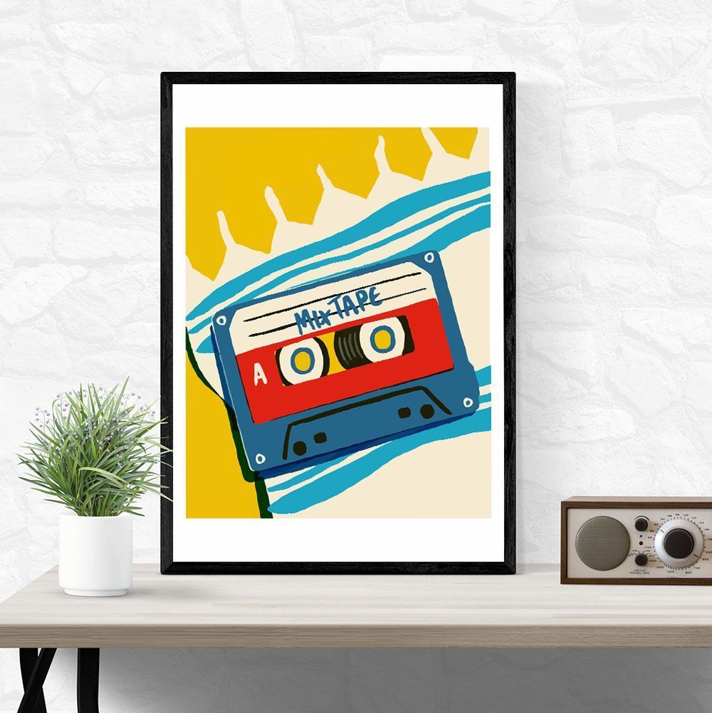 Постер "Mix Tape" от Интернет магазина Милота