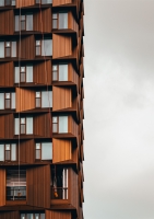 Постер "Brown house" Черный, Белый, Дерево A4 [21×30] , A3 [30x40], A2 [40x60], A1 [60x80]
