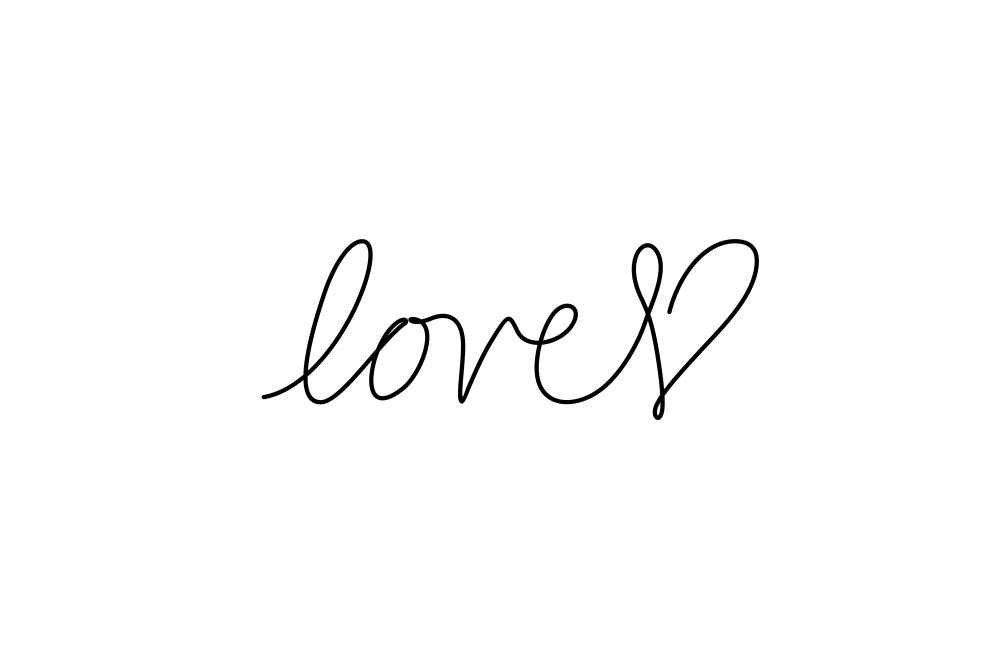 Постер "Love is" от Интернет магазина Милота