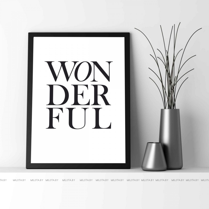 Постер "Wonderful"