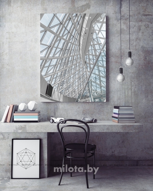 Постер "Modern architecture" Без рамки, Рамка A4 c небьющимся стеклом, Рамка A3 c небьющимся стеклом, Рамка A2 c небьющимся стеклом, Рамка A1 c небьющимся стеклом 