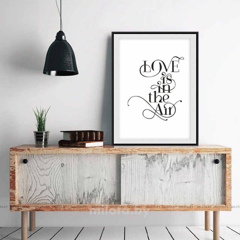 Постер "Love is the air"