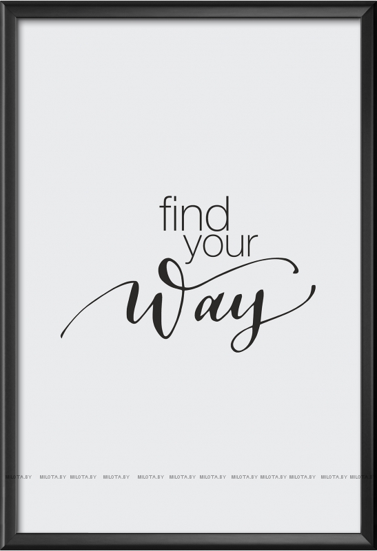 Набор постеров "Find your way"