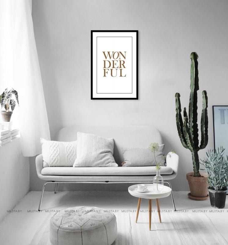 Постер "Wonderful life"