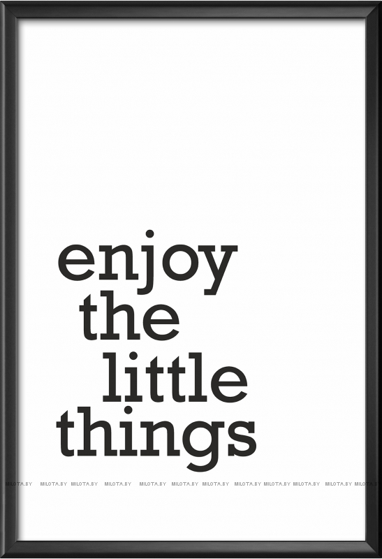 Набор постеров "The little things"