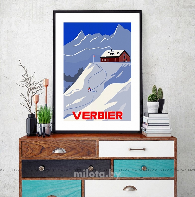 Постер "Verbier" от Интернет магазина Милота