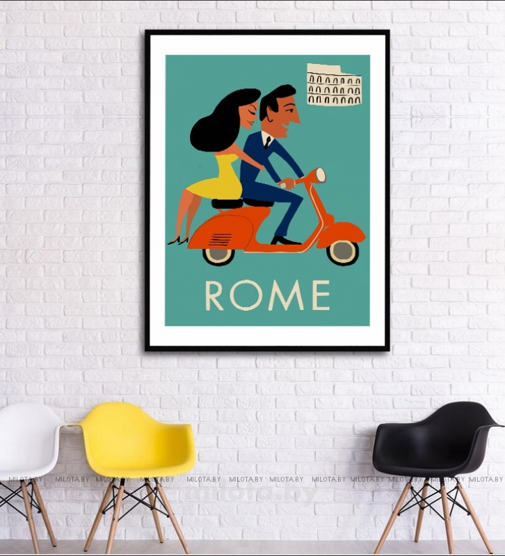 Постер "Rome" от Интернет магазина Милота