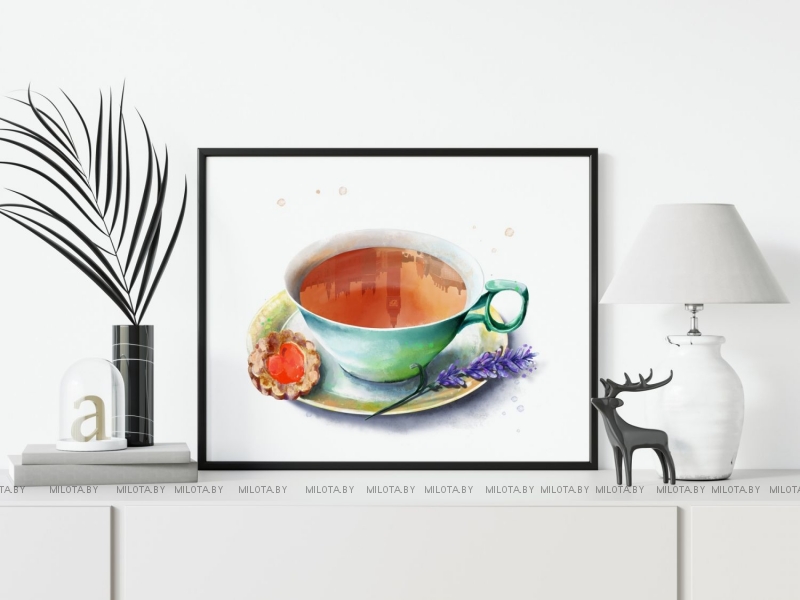 Постер "English tea" от Интернет магазина Милота