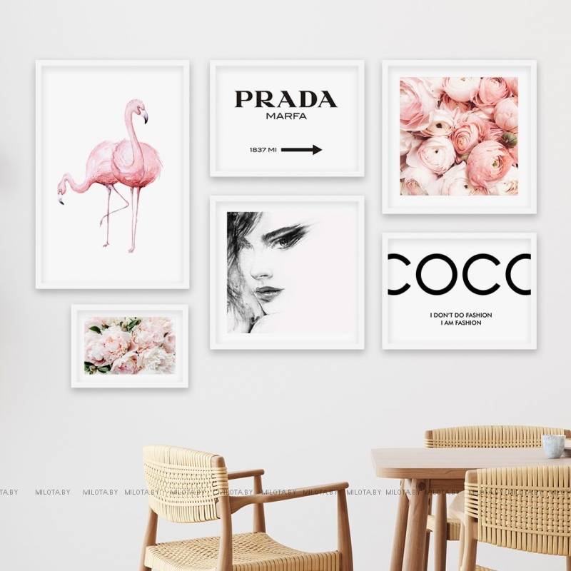 Набор постеров "Prada. Coco"
