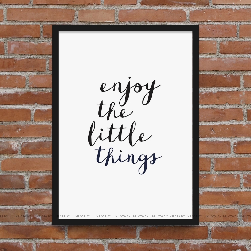 Постер "Little Things"