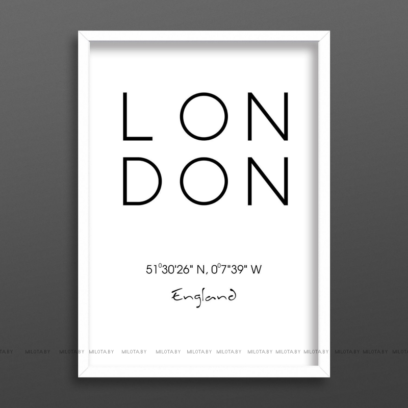 Постер "London"