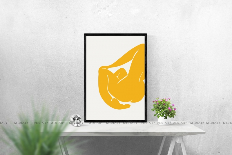 Постер "Female Nude by Matisse" от Интернет магазина Милота