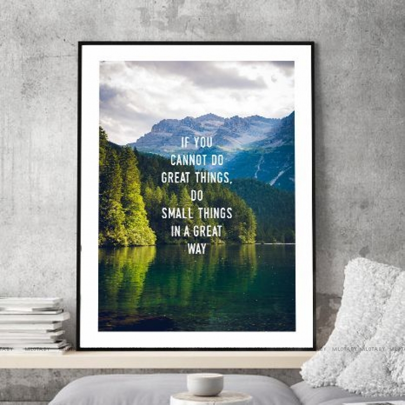 Постер "Small things"