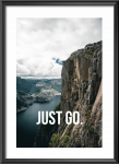Набор постеров "Just go" Набор постеров "Just go"