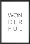 Набор постеров "Wonderful"