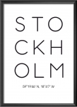 Набор постеров "Stockholm"