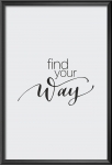 Набор постеров "Find your way"