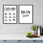 Набор постеров "Coffee Menu"