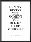 Набор постеров "Beauty begins"
