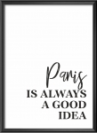 Набор постеров "Paris is good idea"