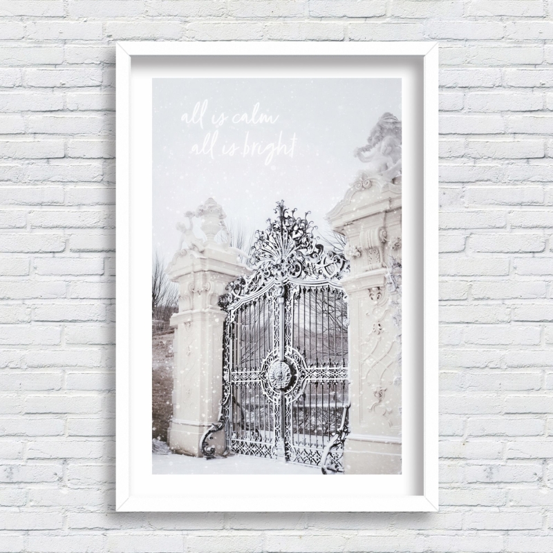 Постер "Ворота" от Интернет магазина Милота